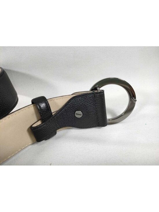 Bvlgari Belt Man Black Gray Silver main image 8